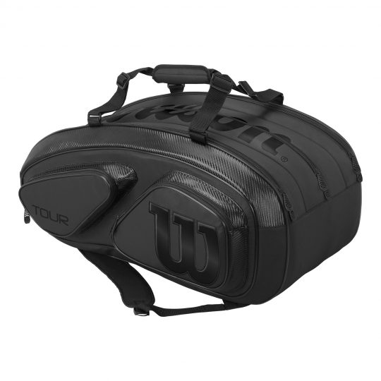 Wilson Tour V 15 Pack Reket torba - Crna